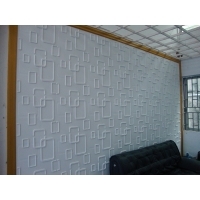 三維板3d立體電視背景墻店鋪門頭裝飾材料公司店鋪形象墻墻衣 - 德洛斯 - 九正(中國建材第一網)