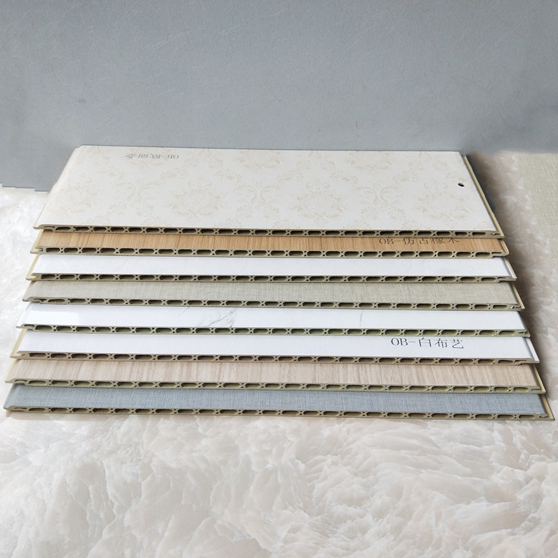 批發(fā)竹木纖維背景墻布紋護(hù)墻板酒店室內(nèi)裝修集成墻板木飾面板工廠